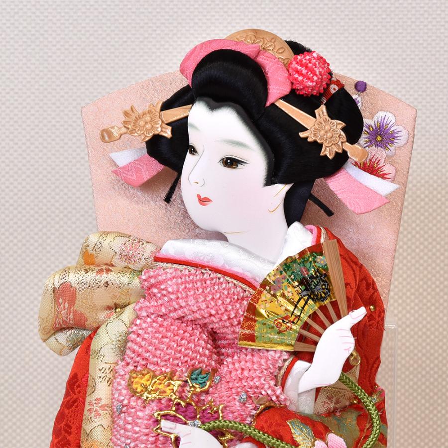 羽子板 コンパクト ミニ 初正月 お祝い 羽子板飾り 白 ホワイト ピンク