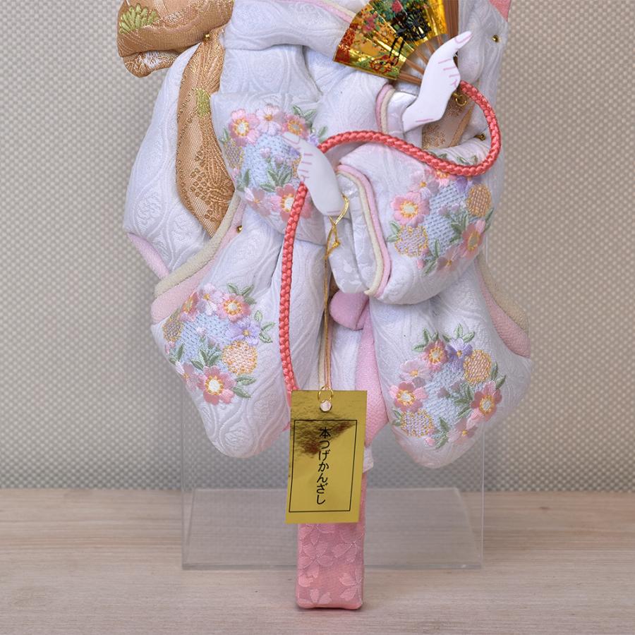 羽子板 コンパクト ミニ 初正月 お祝い 羽子板飾り 白 ホワイト ピンク