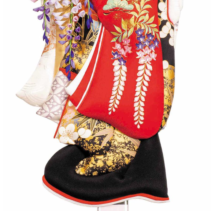 羽子板飾り 受け台付 お祝い 初正月飾り 20号 摩耶 藤娘 かわいい 2025