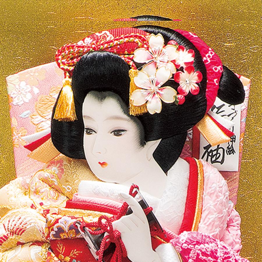 羽子板 コンパクト 押絵 お祝い 羽子板飾り 初正月飾り 13号 ケース