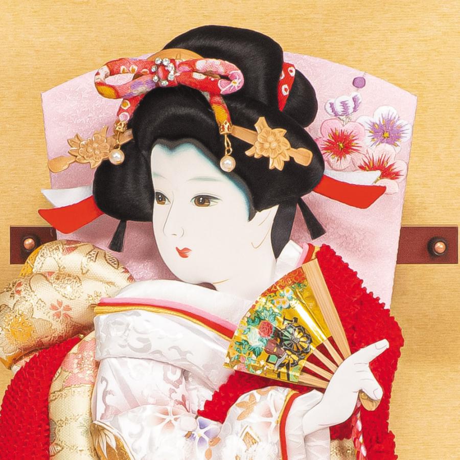 羽子板 お祝い 羽子板飾り 初正月飾り 13号 ケース 坂田宏子 千鶴