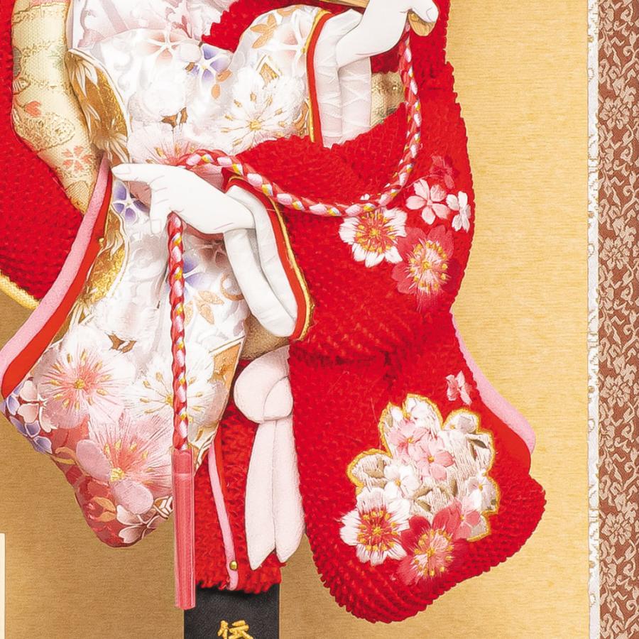 羽子板 お祝い 羽子板飾り 初正月飾り 13号 ケース 坂田宏子 千鶴