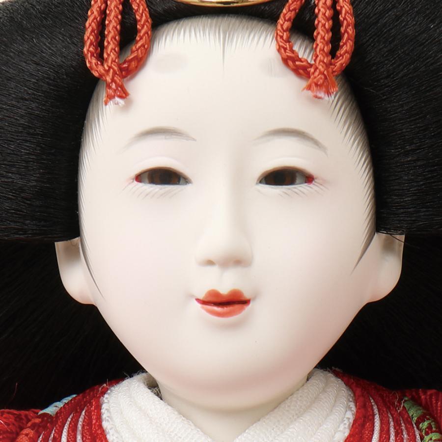 雛人形 親王飾り ひな人形 コンパクト 金屏風 初節句 優香 お雛様