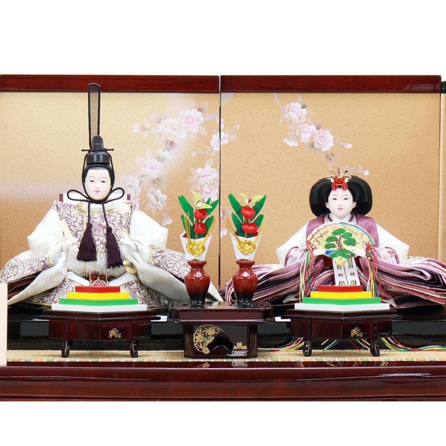 雛人形 ひな人形 お祝い 収納式 親王飾り 二人飾り 2人飾り 収納箱飾り おしゃれ かわいい おしゃれ 可愛い コンパクト 雛人形