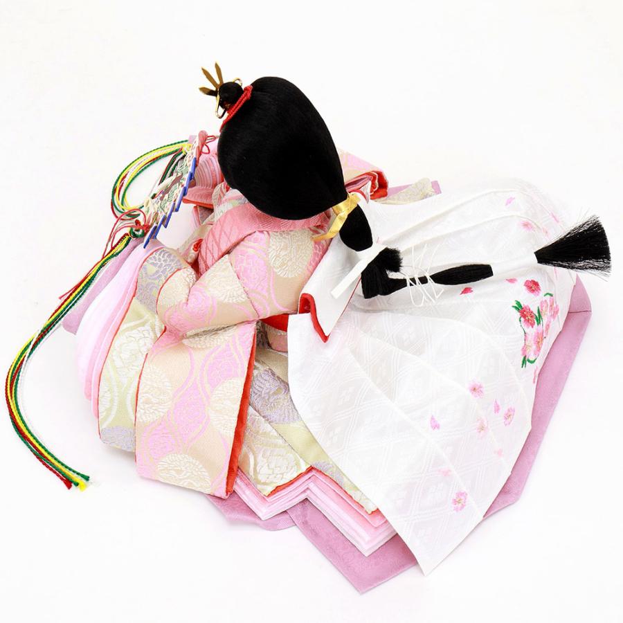 新入荷！ 雛人形 ひな人形 お祝い 収納式 親王飾り 二人飾り 2人飾り 収納箱飾り おしゃれ かわいい おしゃれ 可愛い コンパクト 【JSB2703412938】(95872円)