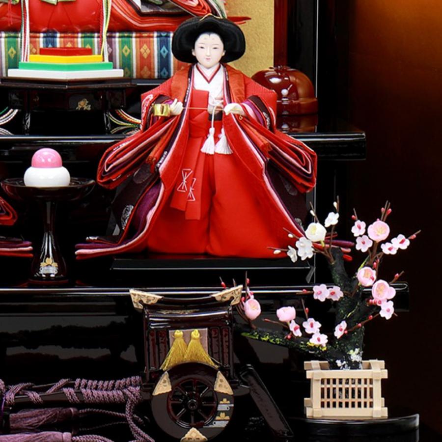 新入荷!!【日本未発売】 雛人形 ひな人形 お祝い 三段飾り 3段飾り 五人飾り 5人飾り おしゃれ かわいい おしゃれ 可愛い 【GMS4118250601】(146047円)