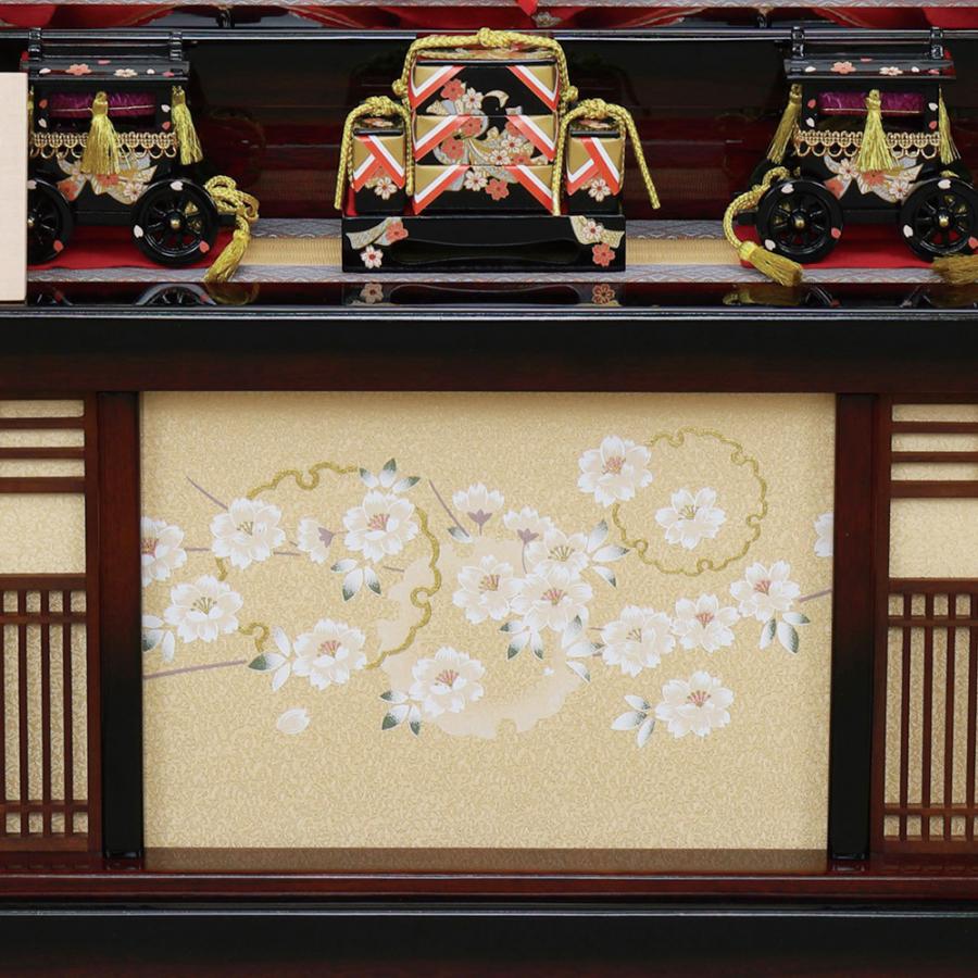 雛人形 五人飾り 3段　新品未使用 雛人形 お祝い ひな人形 3段 三段 収納飾り 収納箱 5人飾り 五人飾り