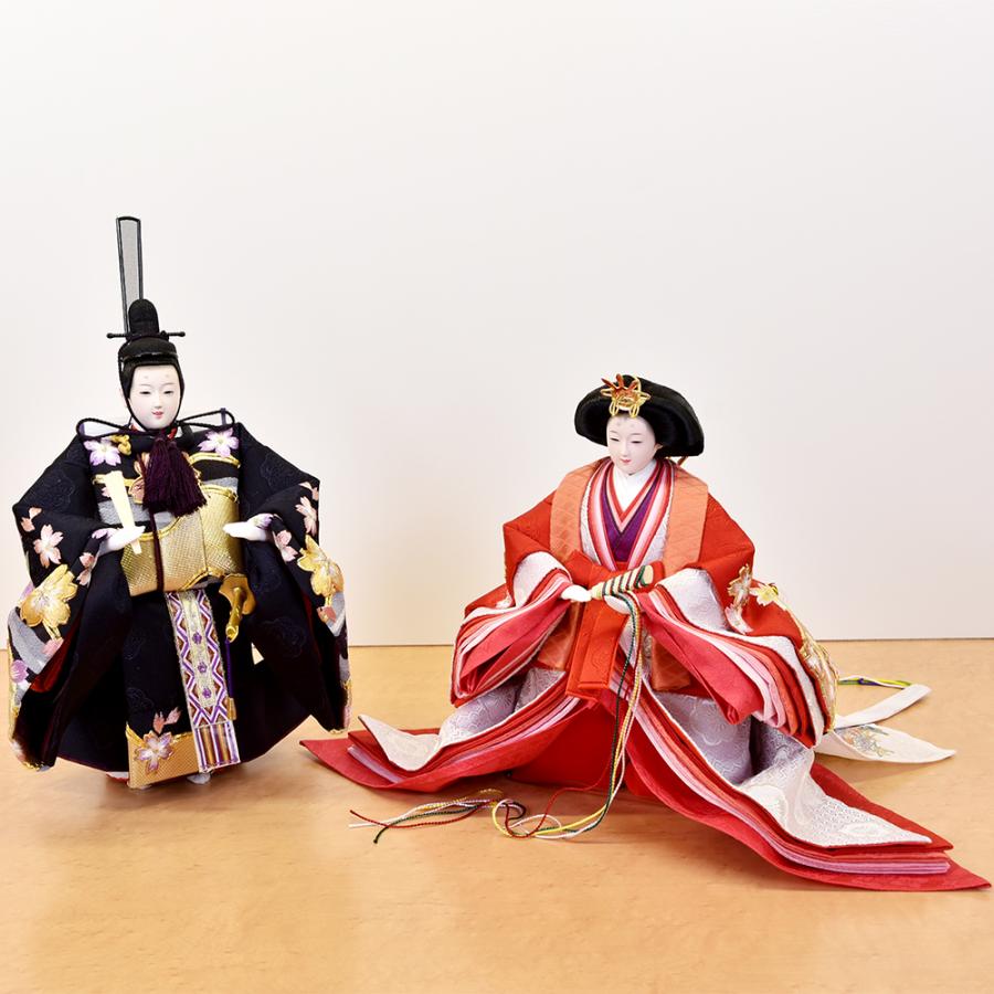 雛人形 立雛 親王飾り 立ち雛 ひな人形 10号 おしゃれ かわいい