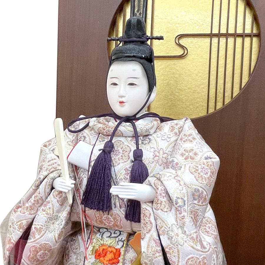 ビッグ割引 【昭和時代】立ちびな ひな人形、台座、金屏風、燭台セット