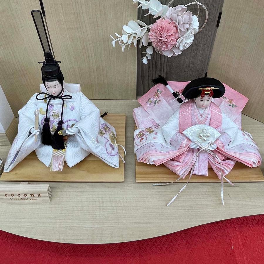 雛人形 お祝い ひな人形 平飾り 親王飾り 2人飾り 二人飾り 小三五