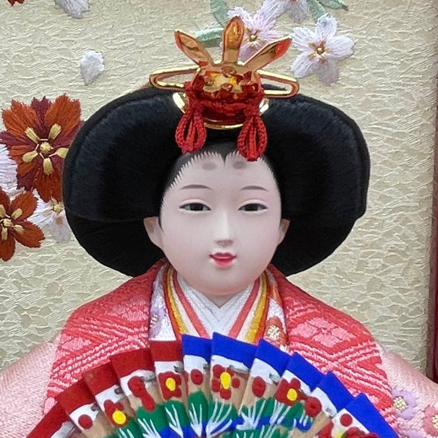 雛人形 コンパクト おしゃれ お祝い ひな人形 親王 収納飾り 収納箱 2