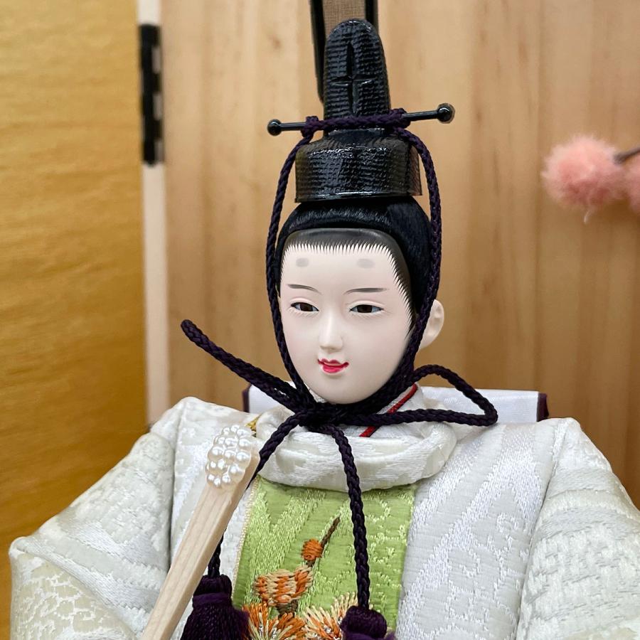 雛人形 コンパクト おしゃれ お祝い ひな人形 親王 収納飾り 収納箱 2