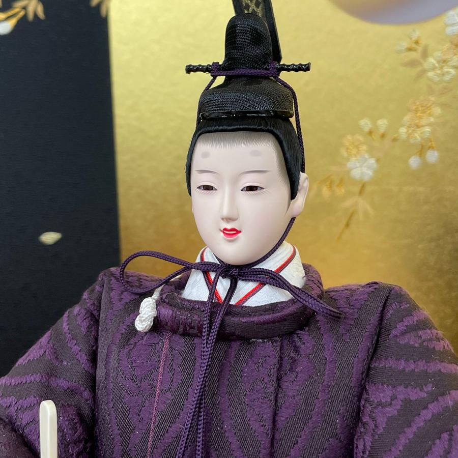 雛人形 お祝い ひな人形 立雛飾り たちびな 立ち雛 台付 親王飾り 2人