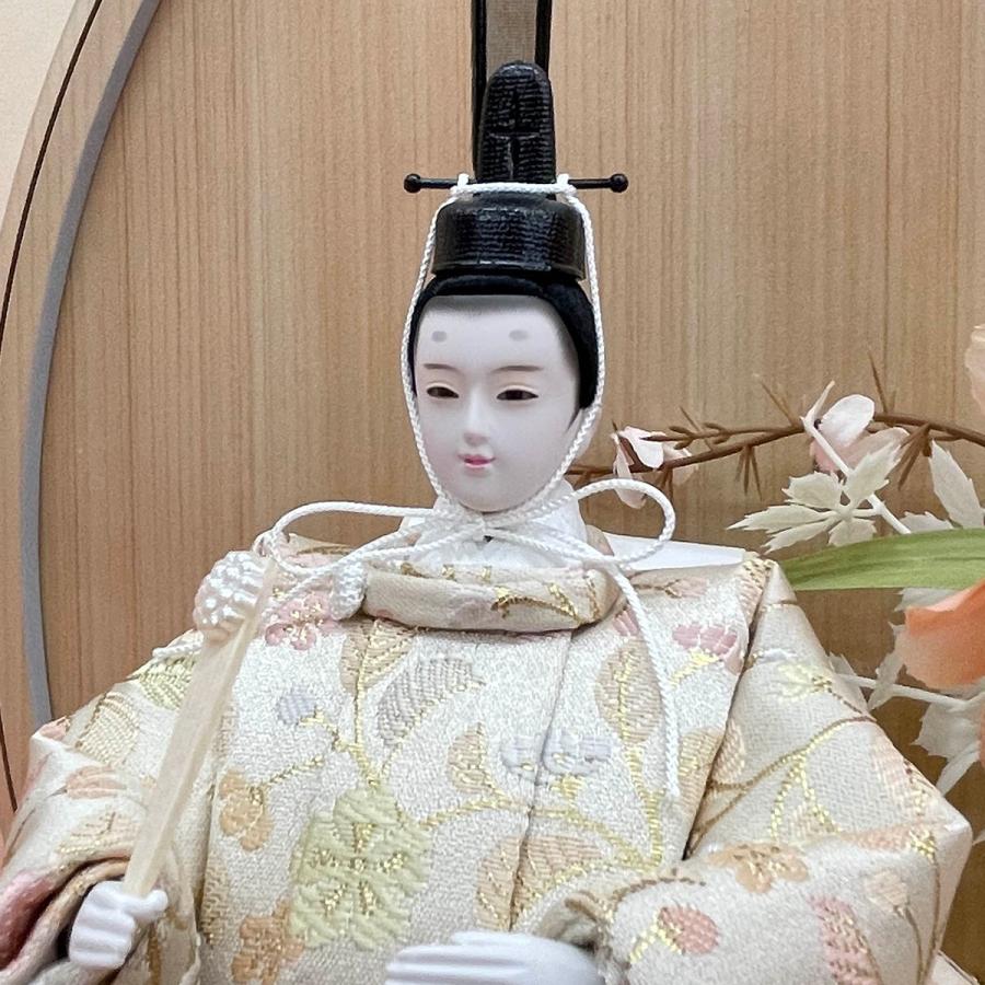 雛人形 コンパクト おしゃれ お祝い ひな人形 ケース飾り 親王飾り