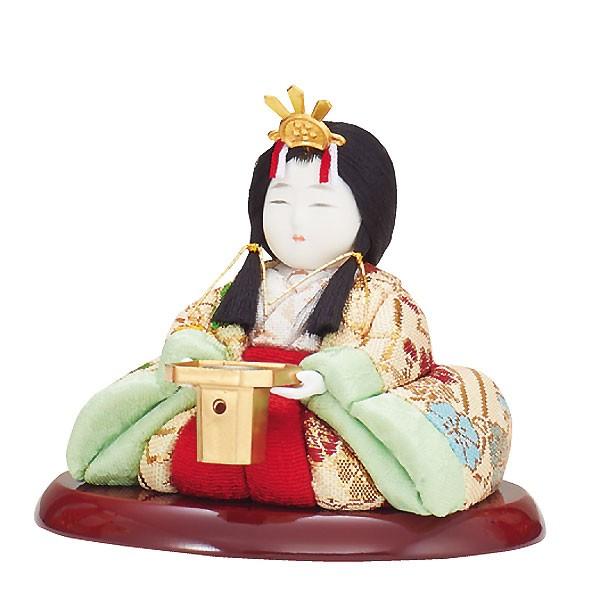雛人形 三人官女 単品 3人 木目込み 一秀 ひな人形 かわいい おしゃれ