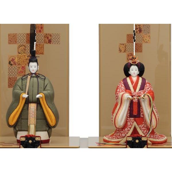 雛人形 立雛 立ち雛 一秀 木目込み ひな人形 親王飾り 雛人形 立雛 立ち雛 一秀 木目込み ひな人形 親王飾り