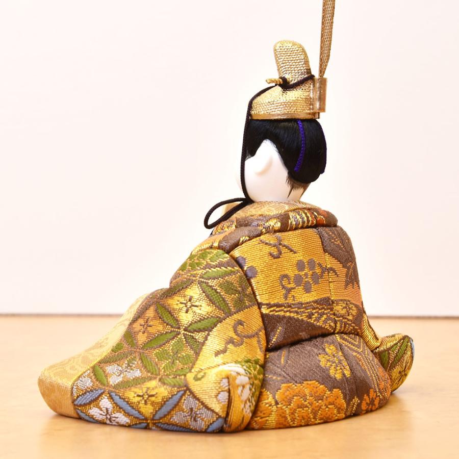 雛人形 コンパクト 木目込み 一秀 収納飾り 15人飾り 十五人 3段段飾り