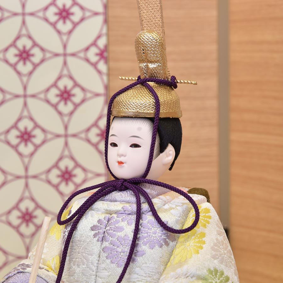 雛人形 一秀 コンパクト 木目込み 親王飾り 優香雛 伝統的工芸品 H-79-5 通販