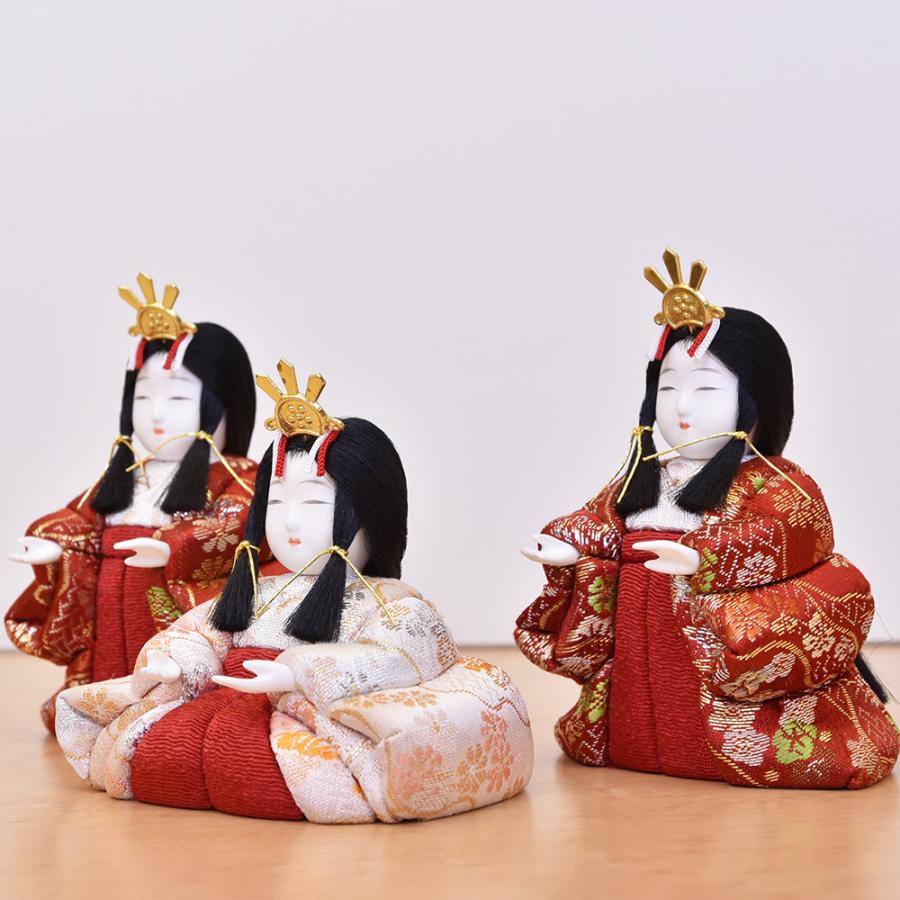 雛人形　木目込十五人飾り　ガラスケース入り　5段飾り　お雛様　古いひな人形 雛人形 ひな人形木目込十五人ケース飾りセット秀光オリジナル限定品