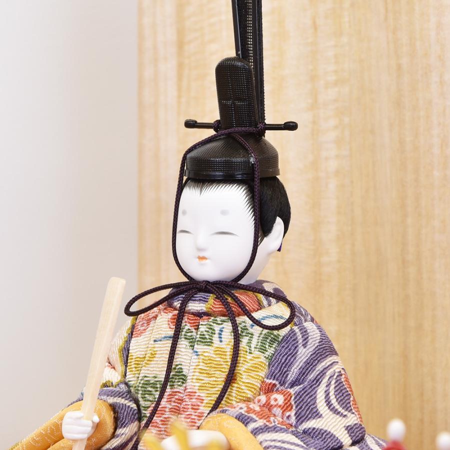 雛人形 木目込み 一秀作 コンパクト ひな人形 五人飾り収納飾り 5人 Le