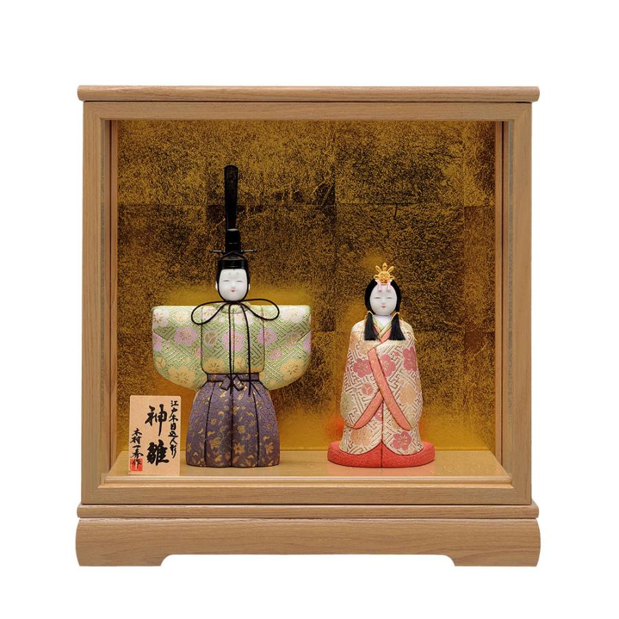 雛人形 立雛 ケース飾り 木目込み 一秀 かわいい モダン シンプルコンパクト 立ち雛 ひな人形 ミニ A3hide21 E15 雛人形 五月人形 販売 通販の陣屋 通販 Yahoo ショッピング