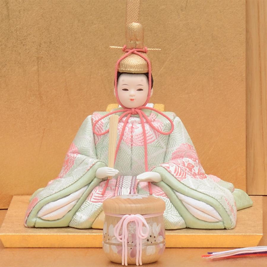雛人形 木目込み 一秀 ひな人形 親王飾 20号 さくらさくら コードレス