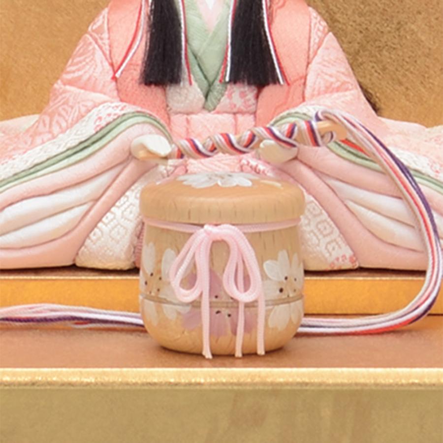 「さくらさくら 」コンパクト 小さな 木目込み親王飾り　雛人形 　一秀作　雛祭り 楽天市場】雛人形 ひな人形 木目込み雛人形 一秀作 コンパクト 親王