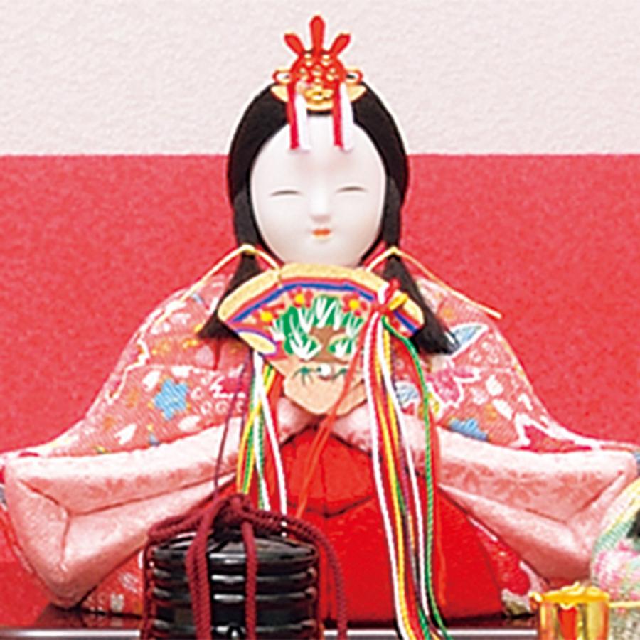 古代彩絵内裏雛 雛人形 薬師窯 光堂作 陶器お雛様 美品 高級 古代彩絵