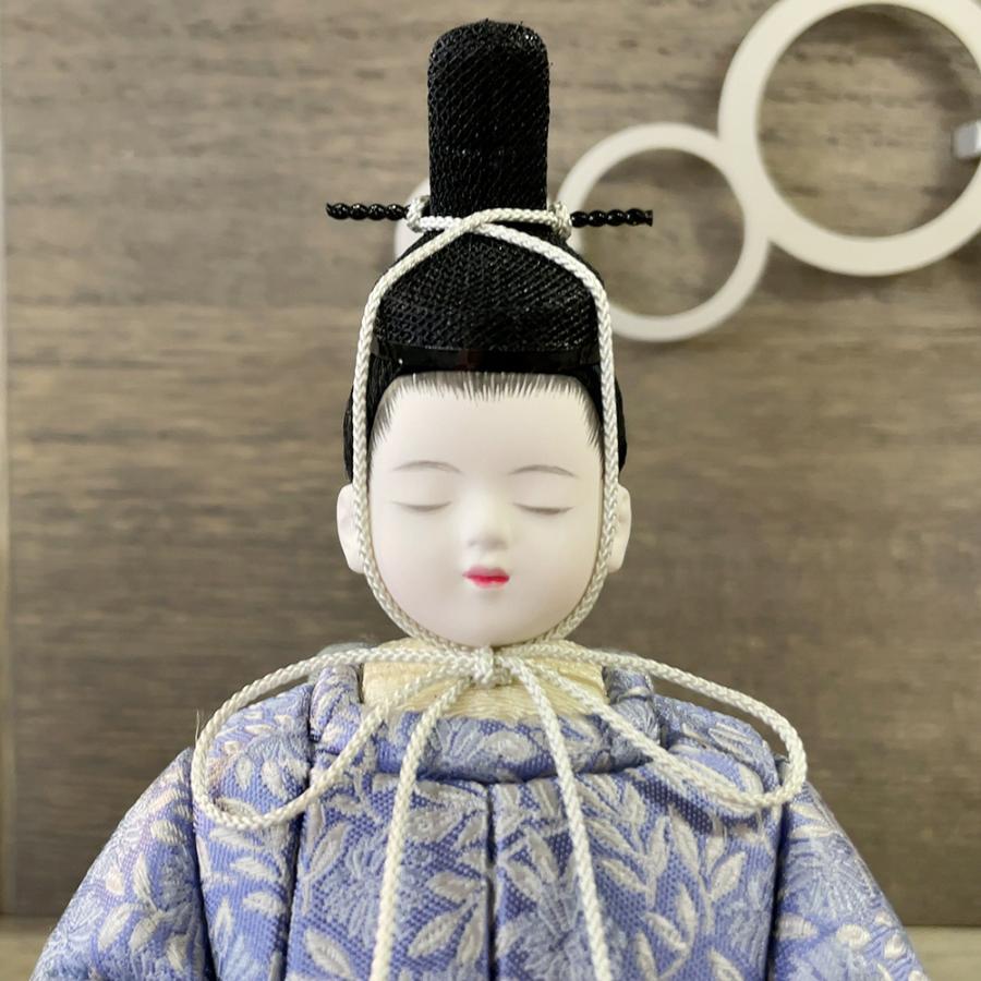 雛人形 お祝い 木目込み 一秀 ひな人形 親王飾 17号 正絹 かわいい