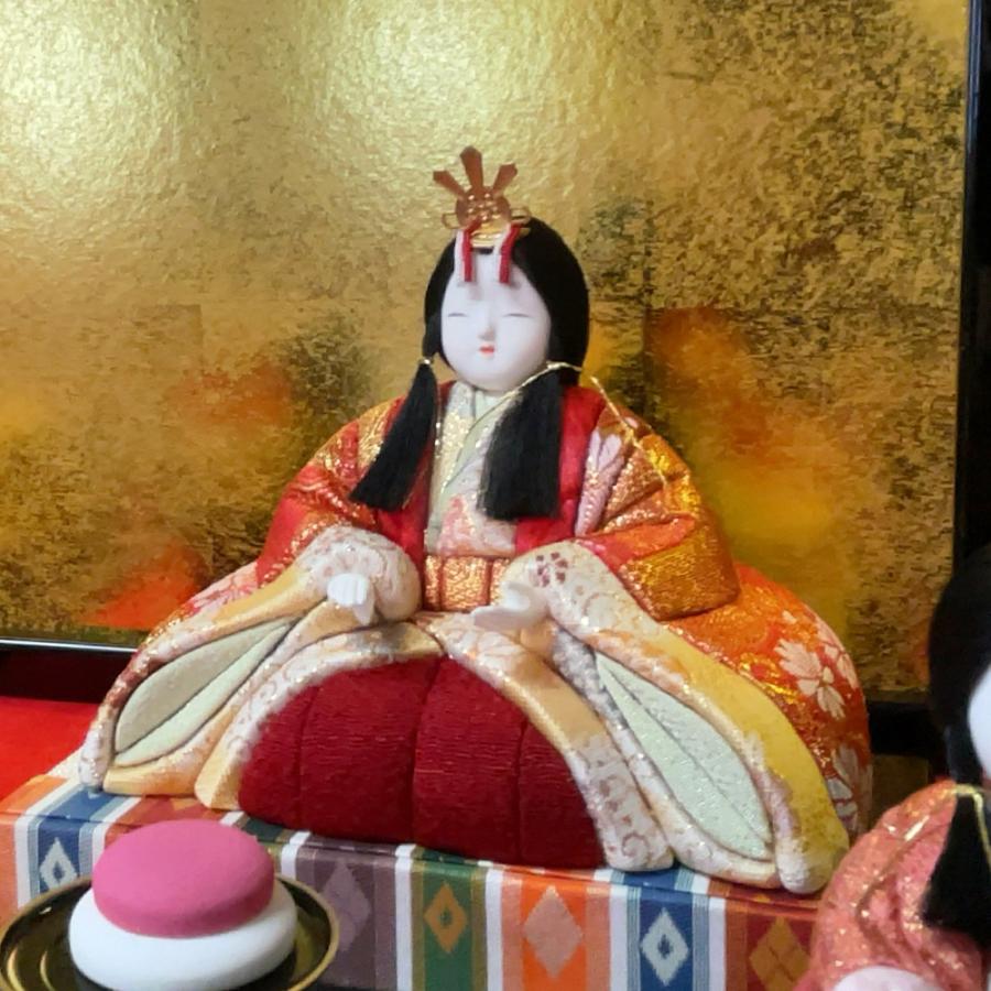 秀月 定価17万 雛人形 5人飾り ひな祭り