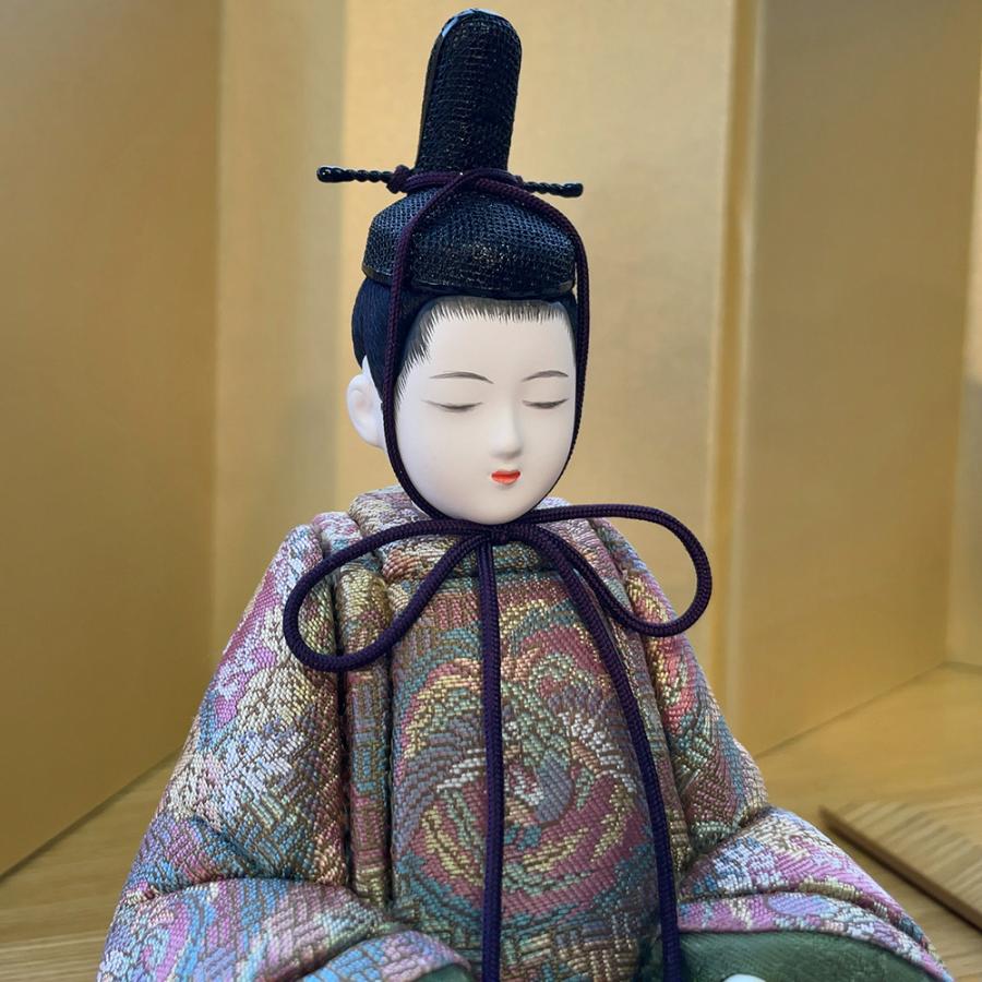 雛人形 お祝い 木目込み 一秀 ひな人形 親王飾 伊織雛 かわいい