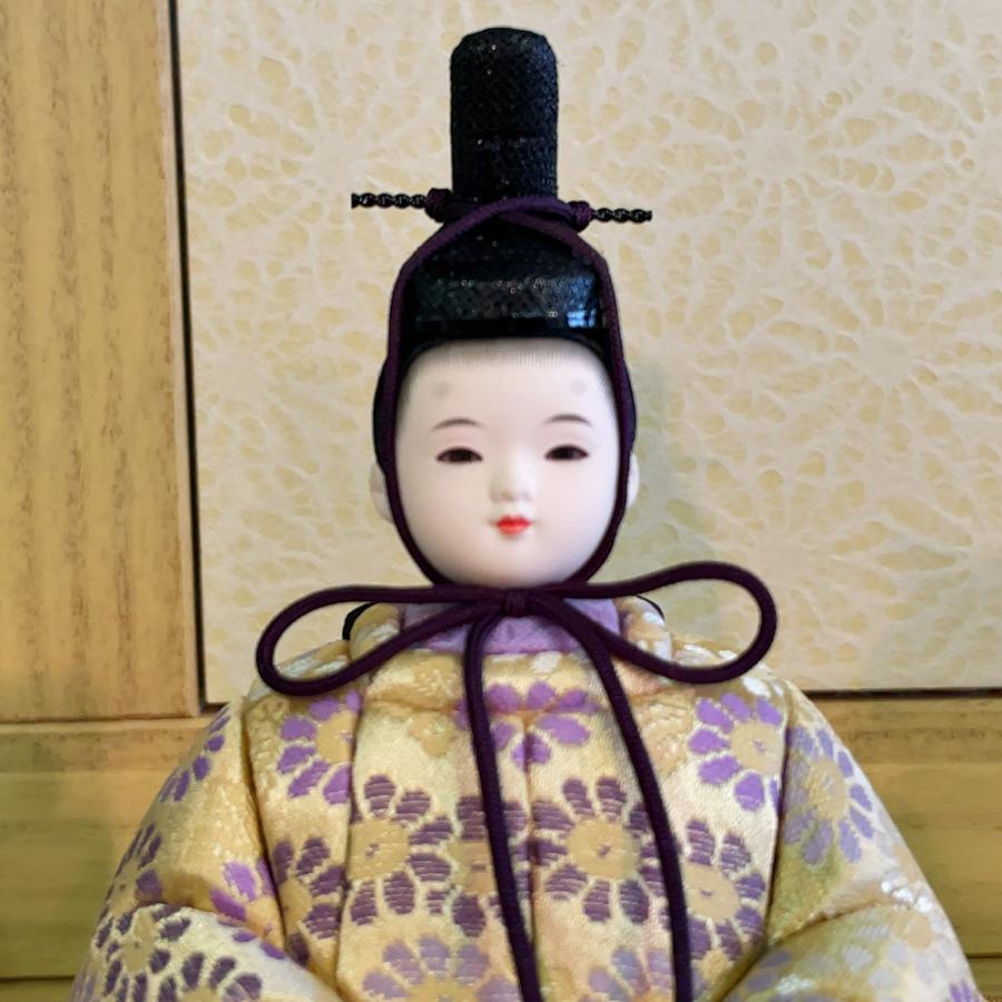雛人形 お祝い 木目込み 一秀 ひな人形 親王飾 17号 かわいい