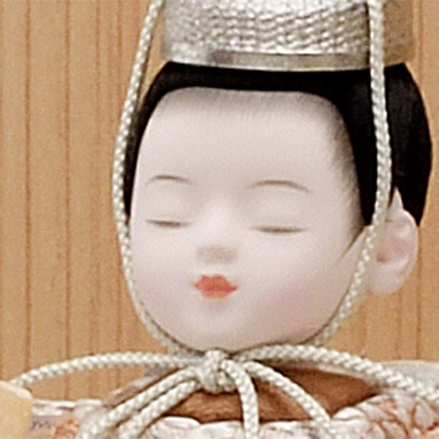 雛人形 コンパクト かわいい マンション 女の子 ベージュ ミニ