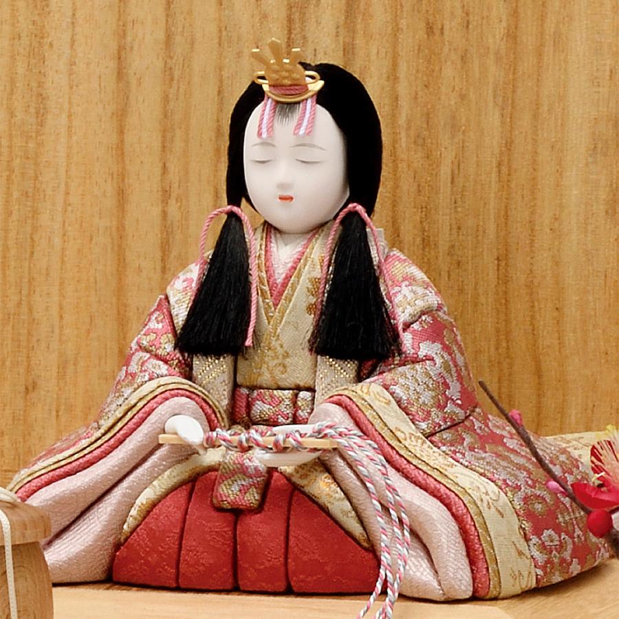 小さな木目込み雛人形　段飾り　アンティーク 小さな木目込み雛人形 段飾り アンティーク 小さな木目込み雛人形