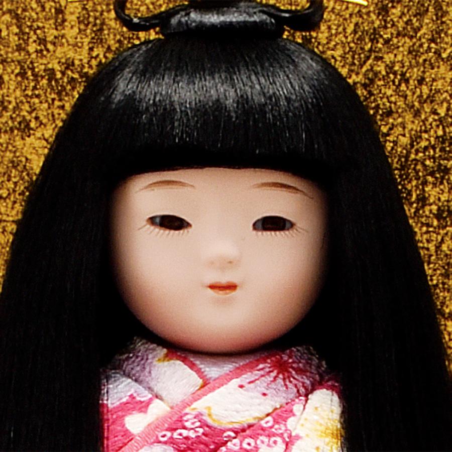 市松人形 ケース入 いちまつ 雛人形 コンパクト かわいい マンション