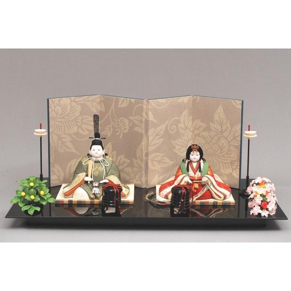 雛人形/ひな人形 幸一光 木目込み 沙耶親王飾り黒台4620(57703円)