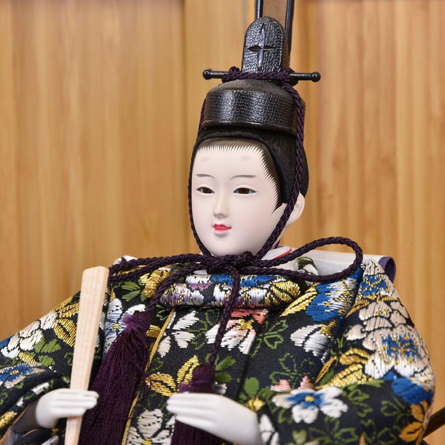 雛人形　平飾りセット　コンパクト 雛人形 コンパクト 収納 プレミアム平飾りセット｜本仕立て金台