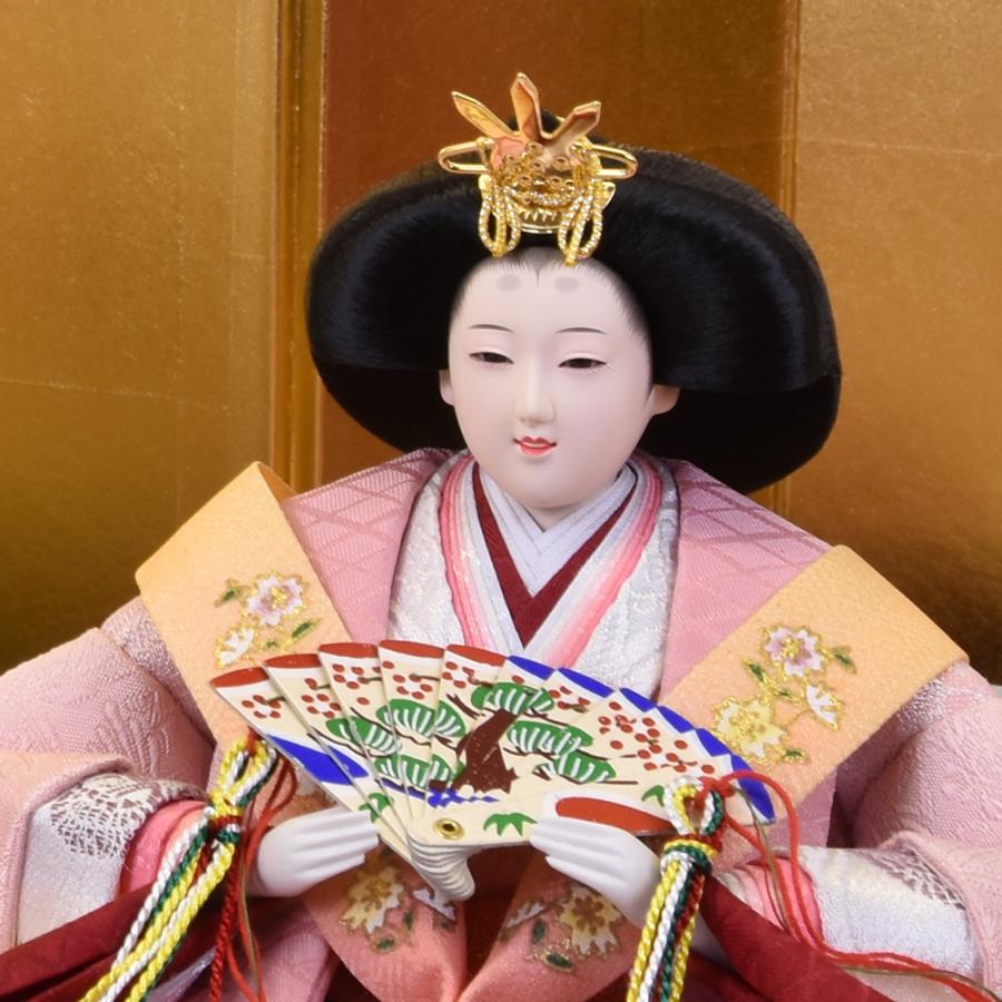 雛人形 初節句飾り 平飾り 高級 お雛様 親王飾り コンパクト 女の子 