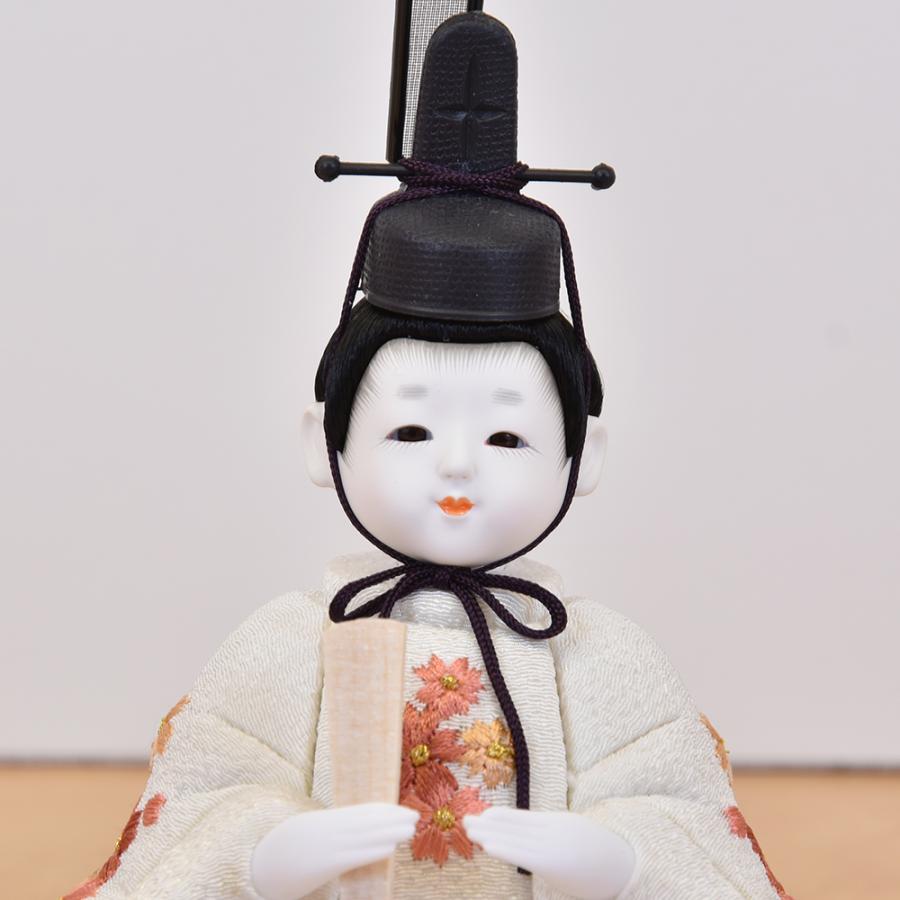 雛人形 コンパクト 可愛い 丸顔 ミニ モダン ひな人形 お祝い 木目込み