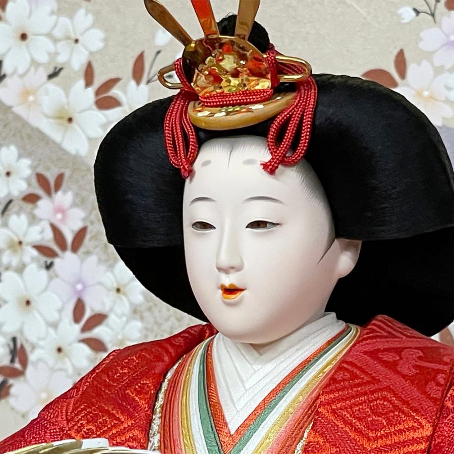 雛人形 松寿作 段飾り 15人飾り 7段飾り ミニ セット おしゃれ モダン