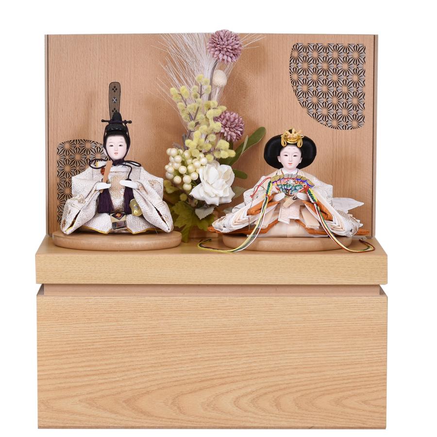 雛人形 お祝い コンパクト ミニ 収納 おひな様 おしゃれ かわいい