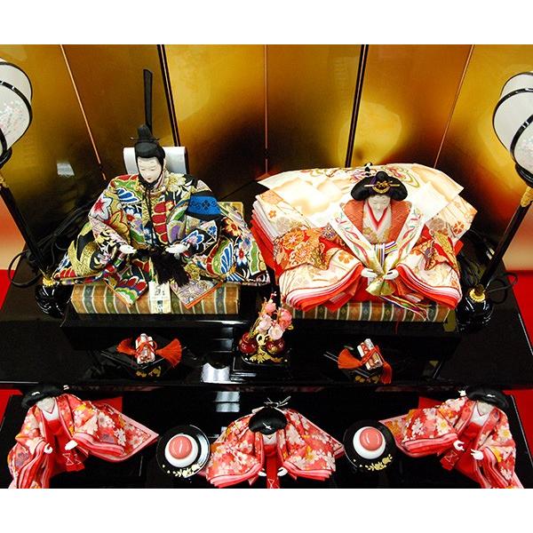 雛人形 3段飾り 5人飾り 三段 五人 a3jin3雛人形五月人形販売通販の陣屋