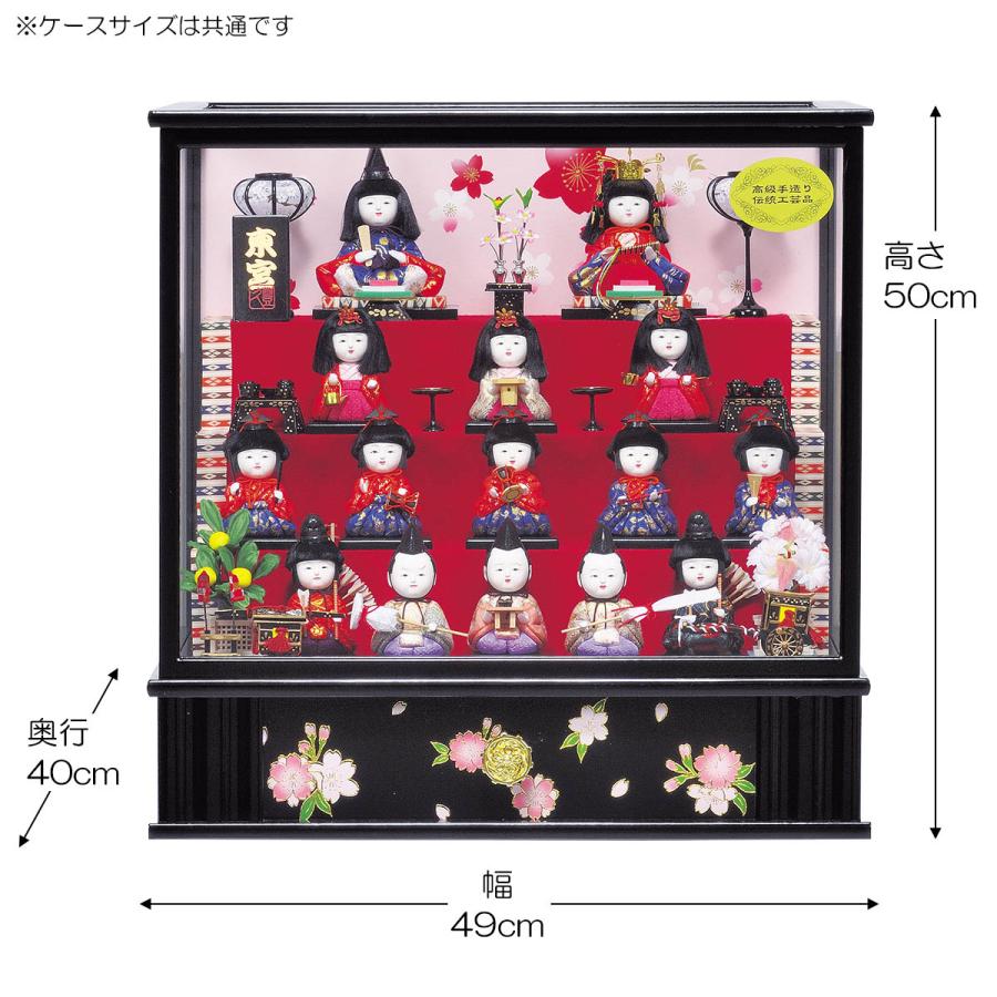 木目込おひな様人形セット5段飾り(ミニサイズ)とおせちと寿司ミニチュア付き 木目込おひな様人形セット5段飾り(ミニサイズ)とおせちと寿司