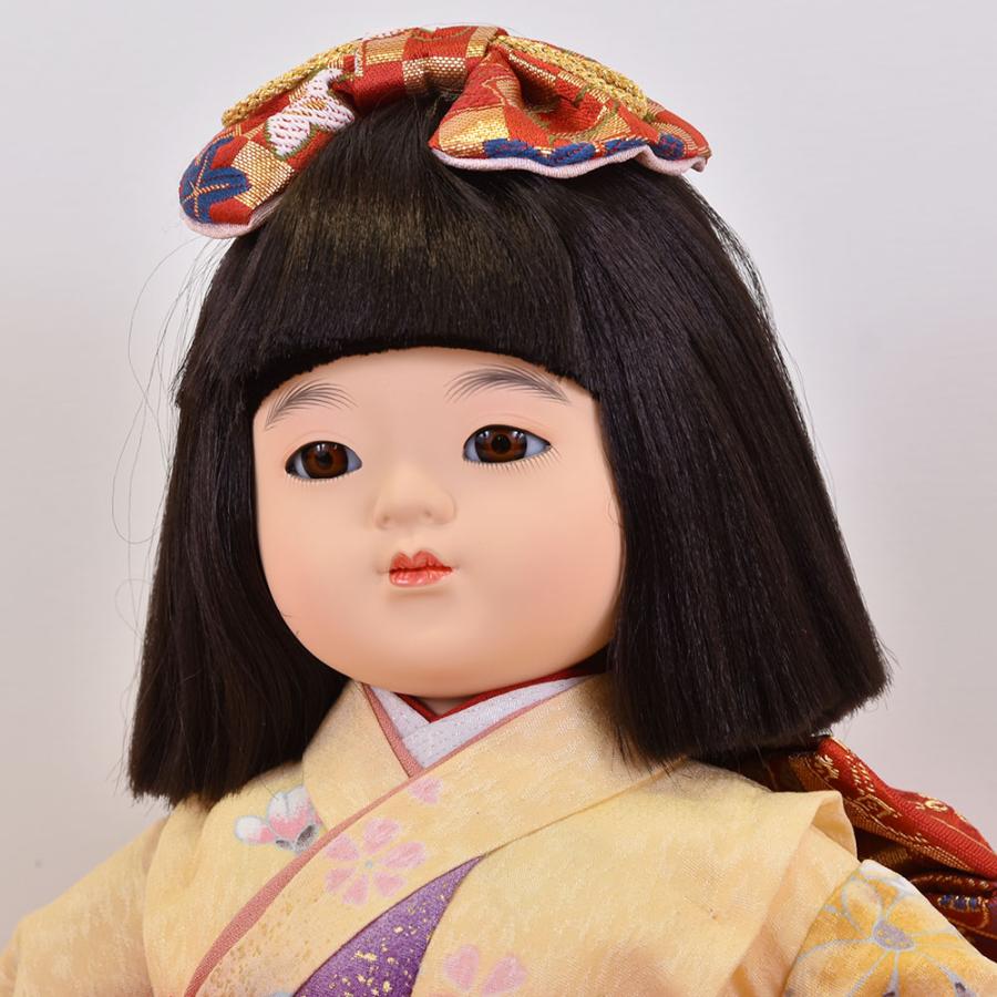 市松人形 ケース飾り コンパクト 抱き人形 10号 着物 かわいい 女の子