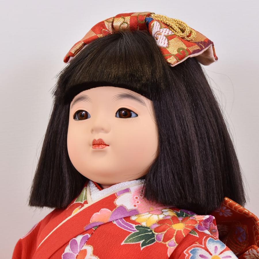 市松人形 ケース飾り コンパクト 抱き人形 10号 着物 かわいい 女の子