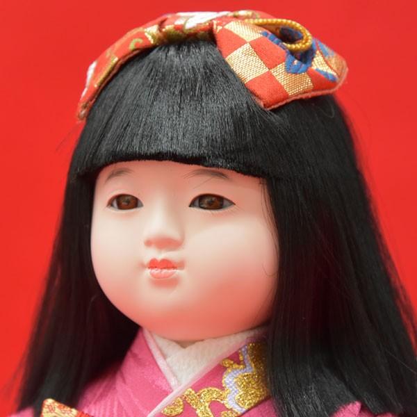 大難あり　銘あり　とても可愛らしい市松人形　12号 市松人形 抱き人形 8号 いちまつさん おしゃれ コンパクト 童人形 京8