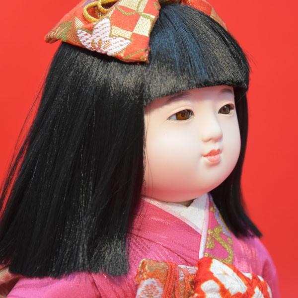 市松人形 抱き人形 8号 いちまつさん おしゃれ コンパクト 童人形 京8