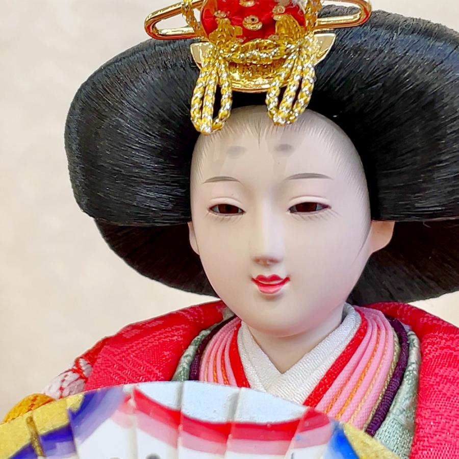 中古 久月 寿々喜作 親王飾 雛人形 木製前飾り 箱付 楽天市場】【クーポン利用で5%OFF】雛人形 久月 ひな人形 平飾り 親王