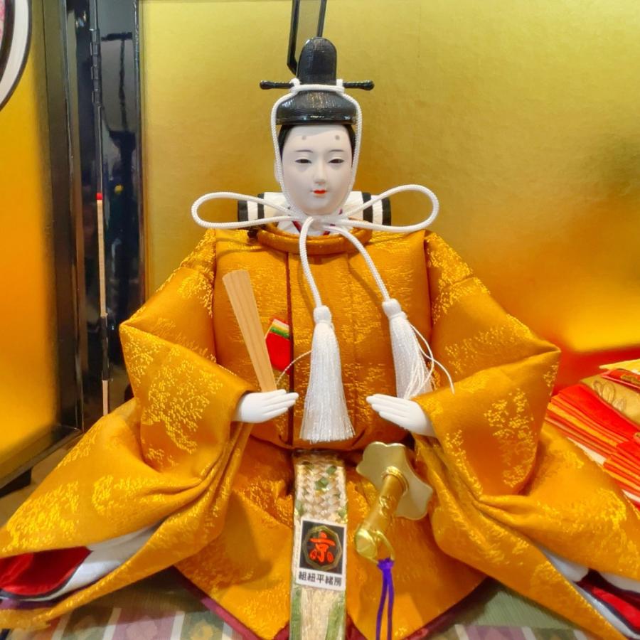 久月 雛人形 コンパクト 久月作 小三五親王飾り 光園作 おしゃれ