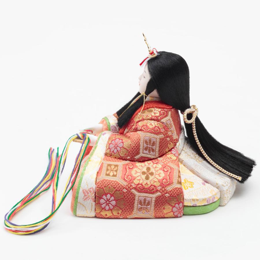 久月 雛人形 おしゃれ 久月作 ほのか親王飾り 彩乃 コンパクト 収納